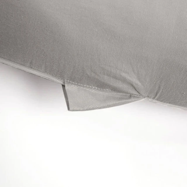 כרית הריון Premium 100% כותנה – אפור קלאסי